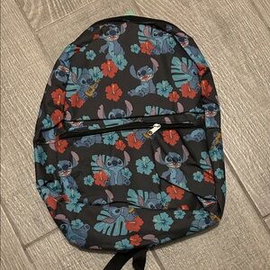 Disney Stitch Kids Backpack - Black and Blue